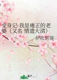 變身記-我是雍正的老婆(又名 情遺大清)