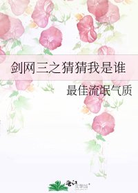 剑网三之猜猜我是谁