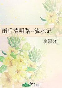 雨后清明路--流水记